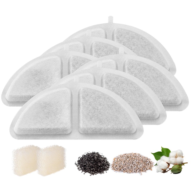 Cat Water Fountain Filter - Elemento Filtrante de Resina com Carvão