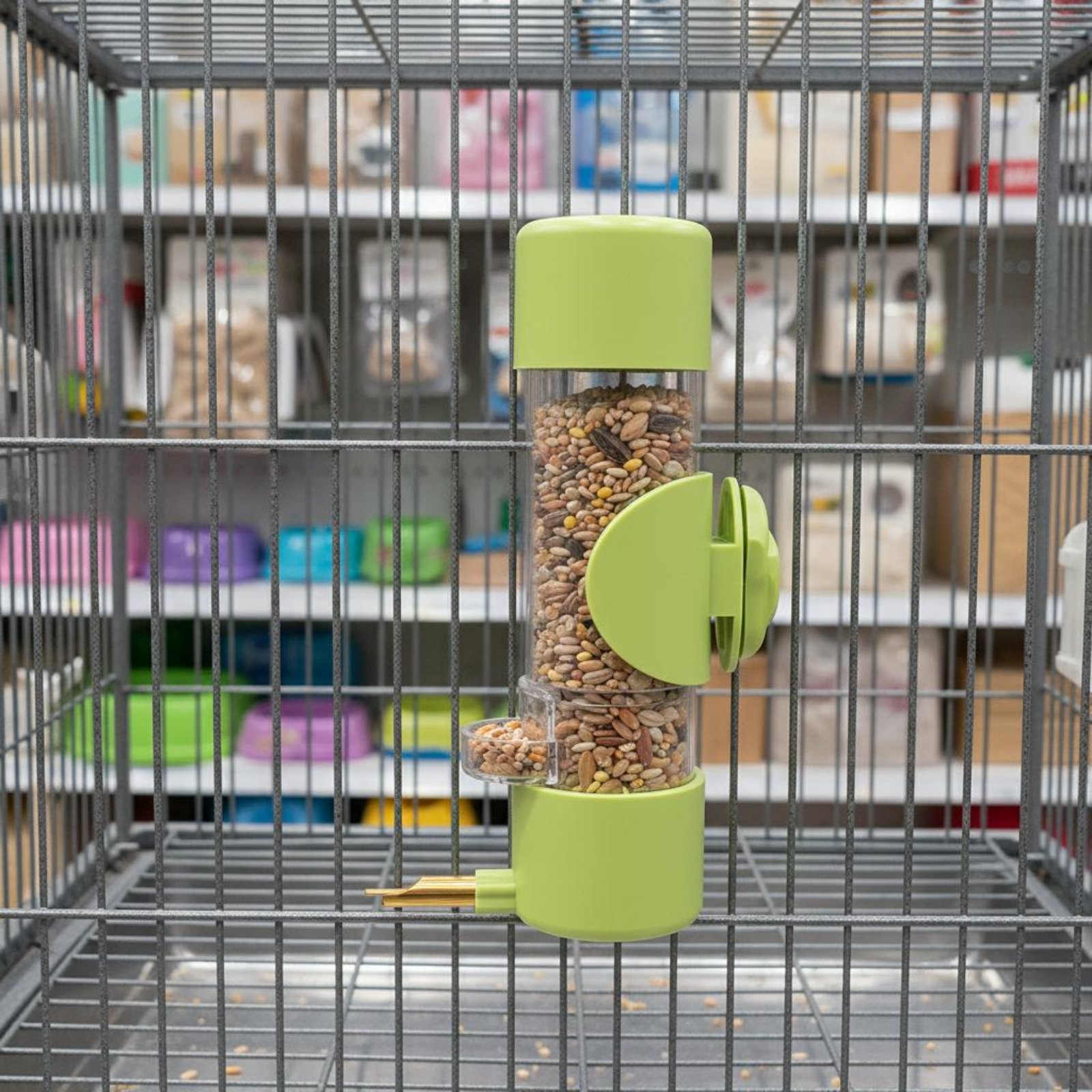 Pet Supplies In - Alimentador de Pássaros com Separador de