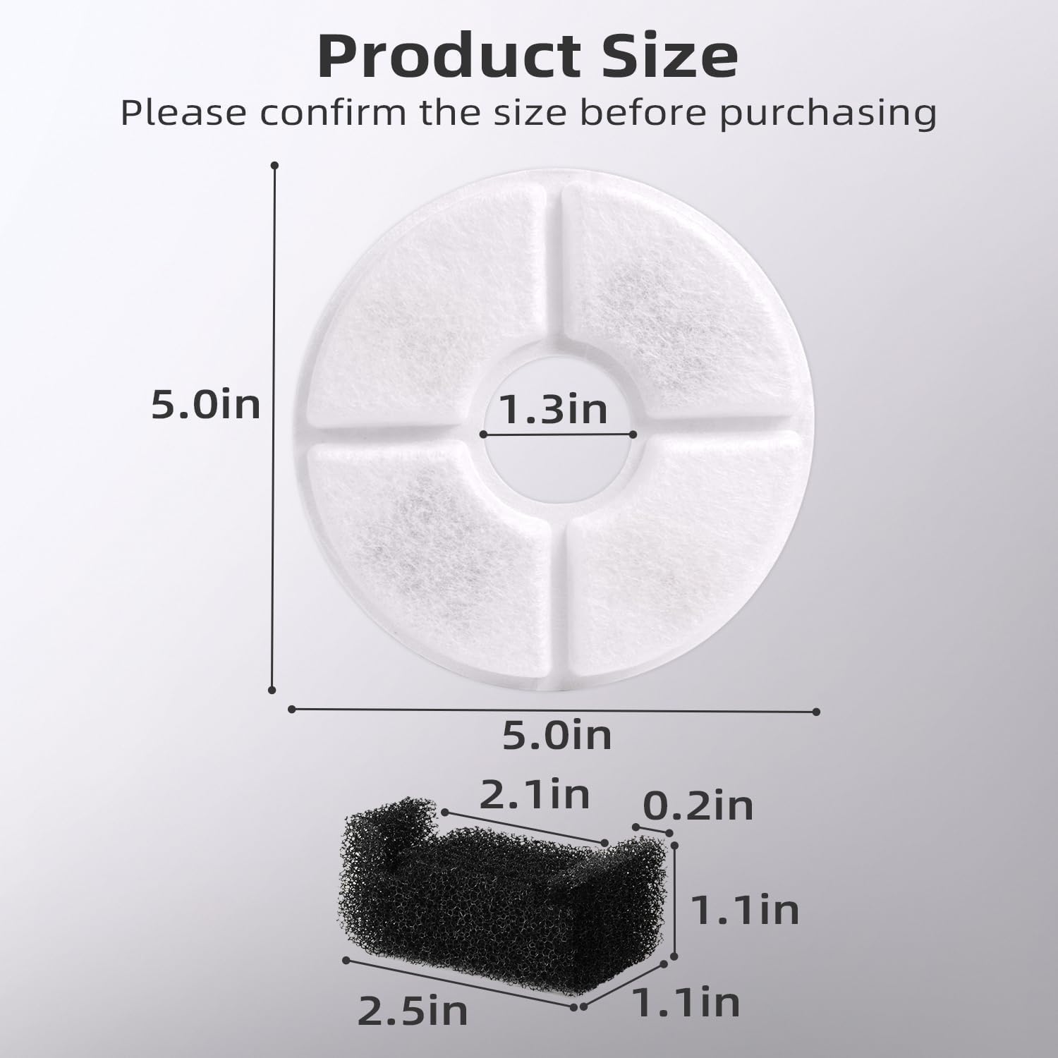 Conjunto de filtros de carbono - Cat Water Fountain Filter avaliação e preço