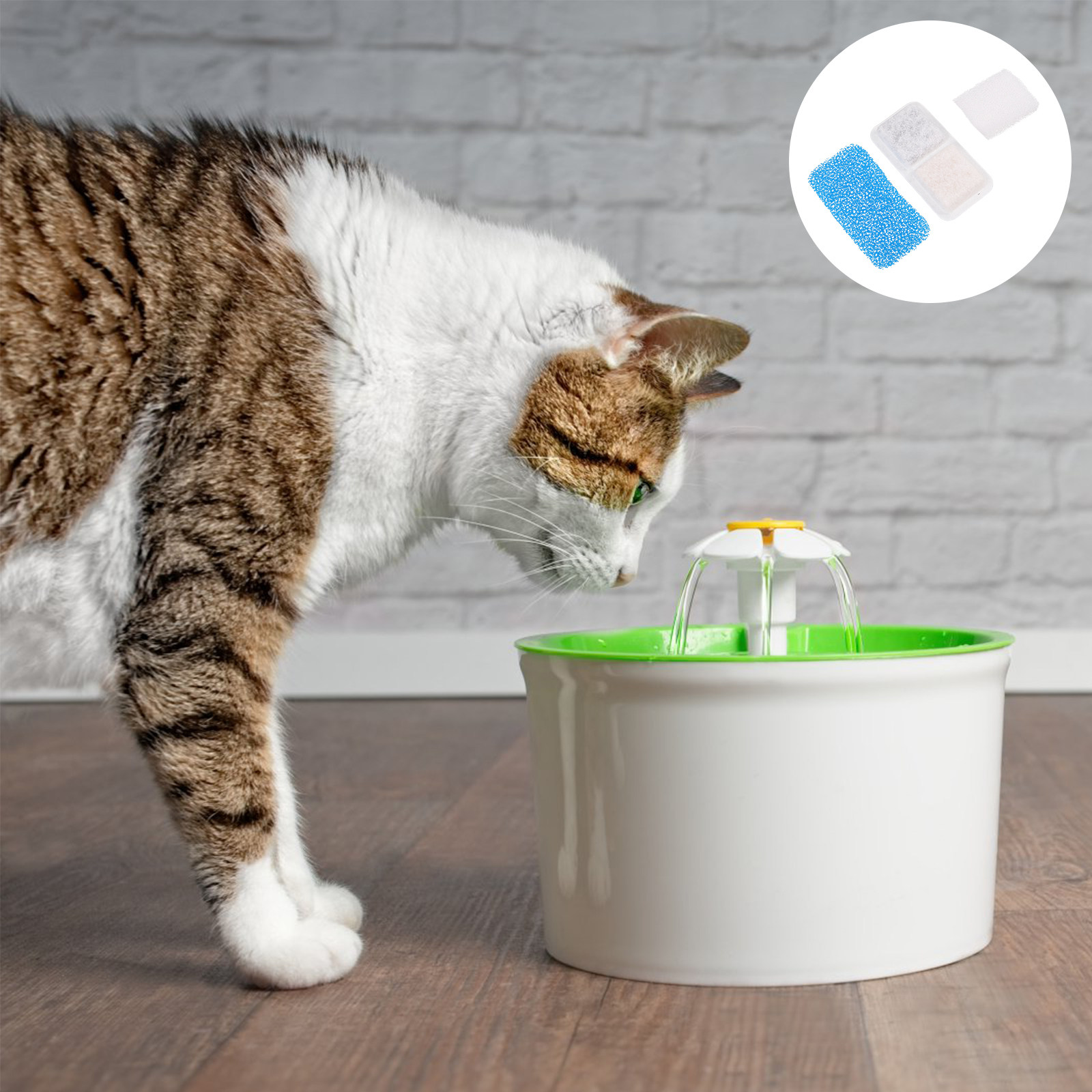 24 Peças de Filtros de Substit - Cat Water Fountain Filter avaliação e preço