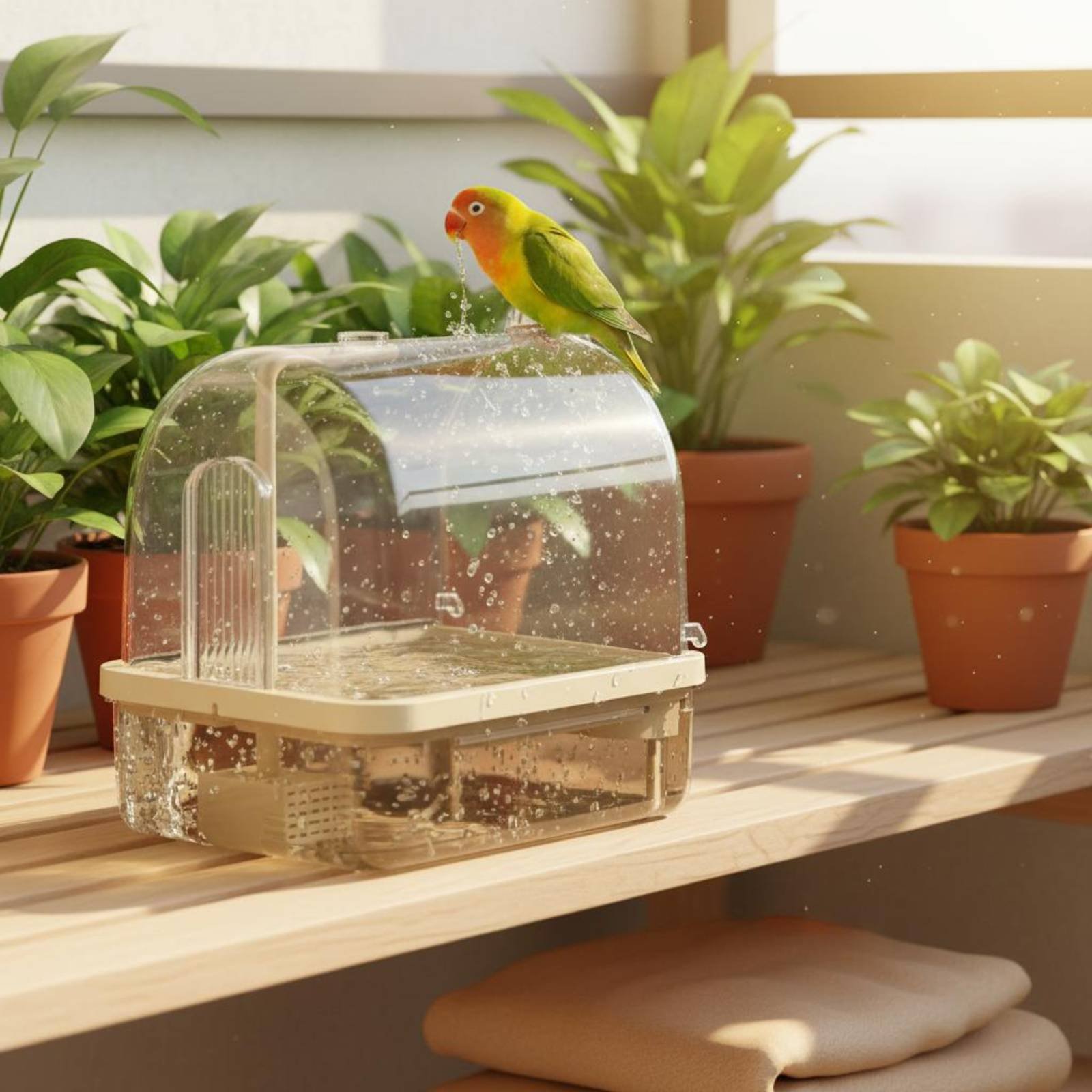 Banheira Automática para Pássa - Pet Supplies In avaliação e preço