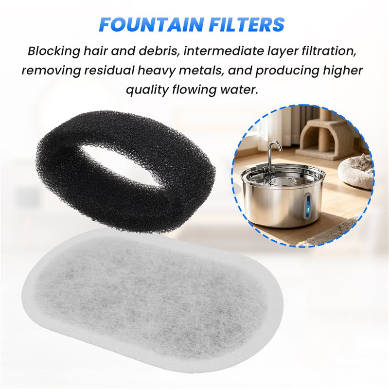 16 Filtros para Fonte de Água  - Cat Water Fountain Filter avaliação e preço