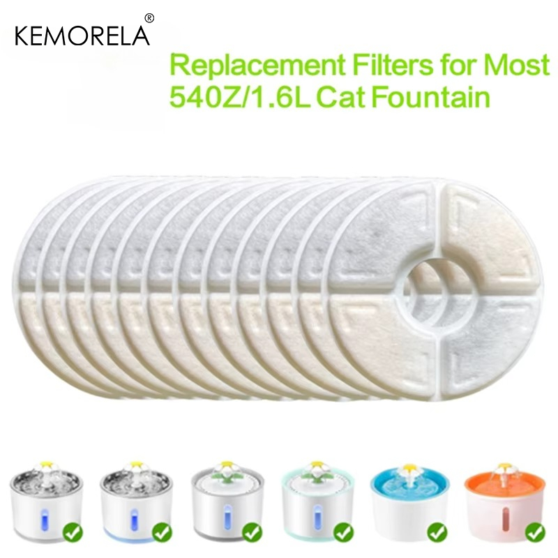 4/8/12 pçs substituição filtro - Cat Water Fountain Filter avaliação e preço