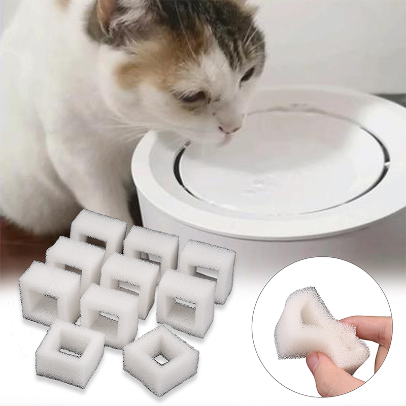 10 filtros de espuma da bomba  - Cat Water Fountain Filter avaliação e preço